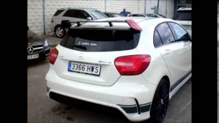 a45 amg aleron trasero [upl. by Dnomaj569]