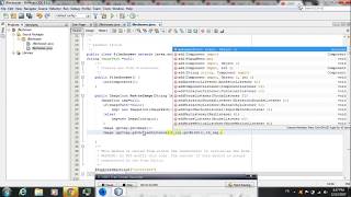 How to create JFileChooser in Java and Netbeans [upl. by Bashuk]