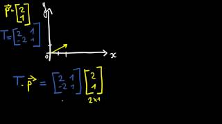 Matrice de transformation et vecteur position [upl. by Tynan]