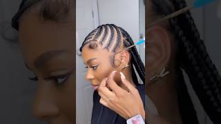 Baby Hairs Tutorial❤️‍🔥subscribe shorts foryou fypシ゚viral babyhairs blackgirlmagic tutorial [upl. by Chara]