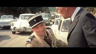 Louis de Funès Le Gendarme en balade 1970  Napproche pas ou je te fous un marron [upl. by Oinolopa]