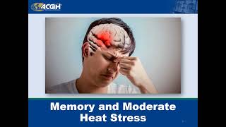 ACGIH 2023 Global Heat Stress Presentation [upl. by Ldnek]