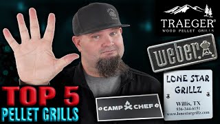 My Top 5 Pellet Grills [upl. by Aiki101]