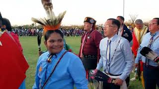 Kiowa Gourd Clan 4th of July Procession 2023 [upl. by Arratal]