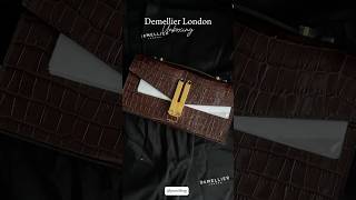 Demellier London👜 CLUTCH unboxing fypシ゚viral handbags Demellier [upl. by Rellia]