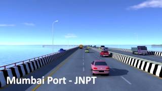 Mumbai Trans Harbour Link MTHL Longest Sea Bridge in India [upl. by Betteann731]