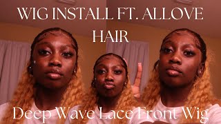 WIG INSTALL FT Allove Hair allovehair  💛 [upl. by Naldo759]