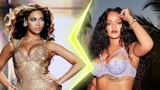 Rihanna vs Beyoncé Transformation Comparison from 01 to 36 years old [upl. by Adniralc245]