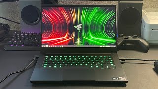 Razer Blade 14” RTX 3070  Testing Games [upl. by Myer]