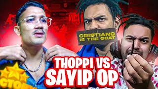 THOPPI VS SUIPP  N1 CR7 FAN BOII sayipop thoppi [upl. by Ridglea]