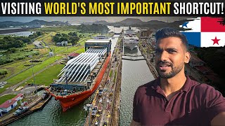 THE PANAMA CANAL Only place where ships CLIMB Most Important Waterway 🇵🇦 [upl. by Hulbert]