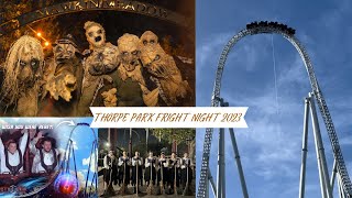 Thorpe Park Fright Nights 2023 [upl. by Attikram]