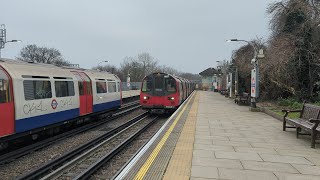 Jubilee Line 1996 stock transferring to Acton Test Track via Piccadilly Line [upl. by Imailiv]