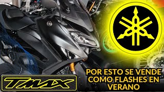 Asi es la Nueva YAMAHA TMAX 560 TECH MAX BLACK 2024 [upl. by Giselbert]