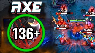 136stacks AXE Insane Armor Sange and Yasha Build 58Kills One Shot Culling Blade Dota 2 [upl. by Diella]