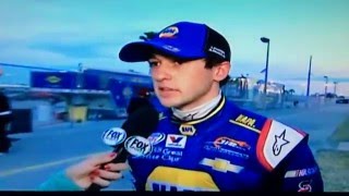 Chase Elliott Interview Daytona 22115 [upl. by Pavkovic397]