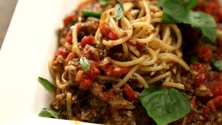 How To Make Spaghetti Bolognese  The Bombay Chef  Varun Inamdar [upl. by Leonidas]