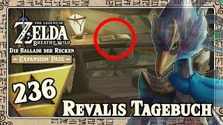 THE LEGEND OF ZELDA BREATH OF THE WILD Part 236 Revalis Tagebuch [upl. by Esiouqrut37]