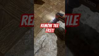 Removing flooded basement tile fast 💨 [upl. by Jan]