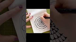 119 Easy Zentangle patterns for beginners art doodle drawing [upl. by Atsirak117]