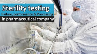 Sterility testing failure performance and processing in pharmaceutical companies شرح بالعربي [upl. by Charlet]