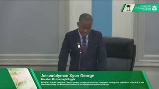 Assemblyman Xyon George Provides Pertinent Data for Developing Youths 1st Primary Plenary [upl. by Aeynod]