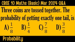 CBSE 10 Maths Basic  Probability  Mar 2024  ShibuTeaches [upl. by Mars827]