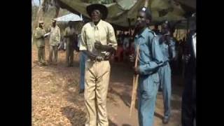 Traditional South Sudanese Pojulu dance Jumping [upl. by Anaujnas247]