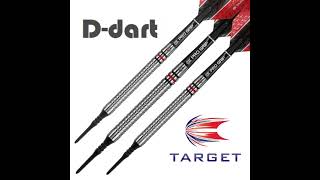 D DART STORE TARGET SOFT TIP DARTS  20G VAPOR8 02 80 TUNGSTEN DART SET ORIGINAL ELECTRONIC DART [upl. by Defant274]