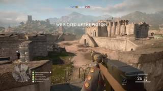 Battlefield 1 Selbstlader M1916 Marksman Montage [upl. by Oigres895]