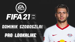 FIFA 21  Dominik Szoboszlai Pro Lookalike  Pro Clubs [upl. by Kcirneh]