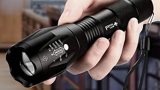 Top 5 Best Rechargeable Flashlights on Amazon for Outdoor Adventures [upl. by Noissap72]