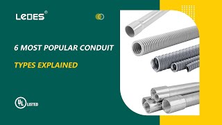 Top 6 Electrical Conduit Types and Their Applications [upl. by Nac]