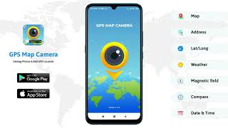 Know how to use  GPS Map Camera Geotag Photos amp Add GPS Location  Application [upl. by Nanda]