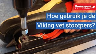 Oomssport  Hoe gebruik je de Viking vet stootpers [upl. by Eusassilem]