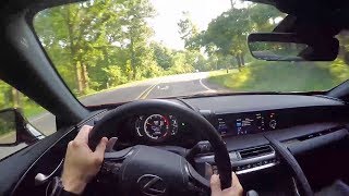 2018 Lexus LC 500  POV Test Drive amp Review [upl. by Anonyw]