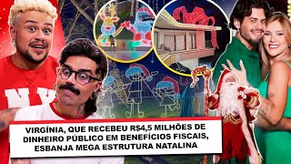 ANALISANDO A DECORAÇÃO CAFONA DE NATAL DA VIRGÍNIA E ZÉ FELIPE  Diva Depressão [upl. by Cliffes]