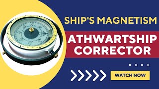 Athwartships Corrector Magnets  Magnetic Compass  Merchant Navy earth navy shiplife magnetic [upl. by Adah929]