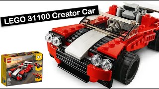 Lego 31100 Creator Sports Car [upl. by Bruckner]