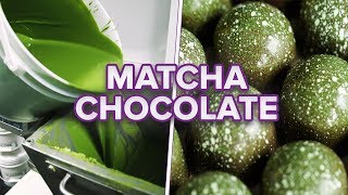 Matcha Chocolate – Watch the exciting artisan process of making it [upl. by Ekalb]