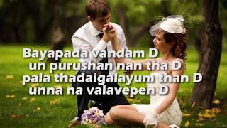 THANIMAI KADHAL  Kannu Kulla Nikira En Kadhaliyea  Bayapada venam di  by LOVELY RAPPER [upl. by Adnilemre51]