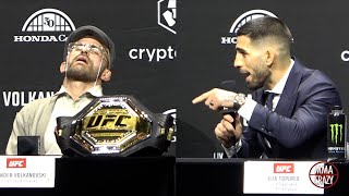 Alexander Volkanovski vs Ilia Topuria Press Conference Highlights UFC 298 [upl. by Snow]