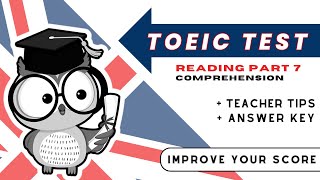 📝🌐 TOEIC Reading Part 7 ENGLISH TEST 2023  QUESTIONS  ANSWERS  TIPS [upl. by Ventre]