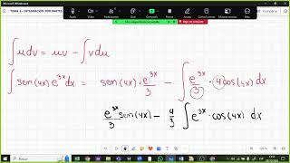 3 Integración Por Partes Parte 2 [upl. by Nerok514]