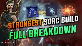 BEST SORC Build Indept GUIDE Shockuna Lightning Spear  S5 Diablo 4 [upl. by Assirahc]