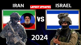 Iran vs Israel Military Power Comparison 2024 [upl. by Ria]