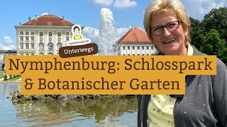 Schloss Nymphenburg in München  Schlosspark und Botanischer Garten  Gartenmoni unterwegs [upl. by Netsirhc]