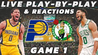 Indiana Pacers vs Boston Celtics  Live PlayByPlay amp Reactions [upl. by Brunn]