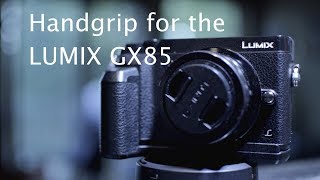 Lumix GX85 GX80  GX9 handGrip [upl. by Sudderth8]