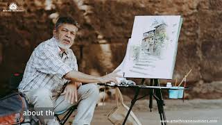 Milind Mulick sir  Plein air Easel  Artechno Innovations [upl. by Llerehs773]